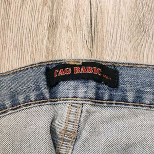 Cs0477 Tag Basic Baggy Jeans Size 36