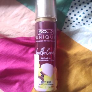 SO...? UNIQUE body mist- Vanilla Candy