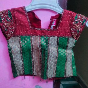 Lehenga Choli With Attached Patli