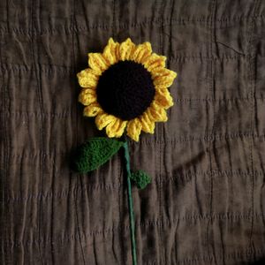 Single Crochet sunflower bouquet