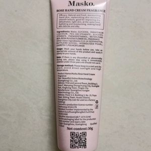 Masko Rose Hand Cream