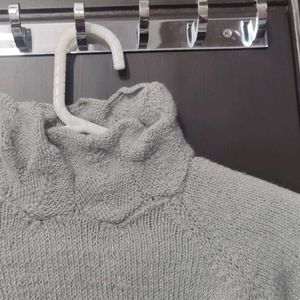 Woollen High Neck Pullover