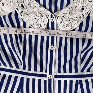 Blue & White Stripe Dress