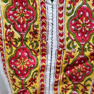 JAIPURI Cotton A-LINE DRESS