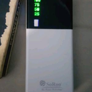 SoRoo Branded Power Bank with display (Seal packed