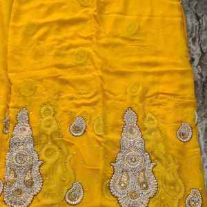 Heavy Pearl Festival Saree💥new