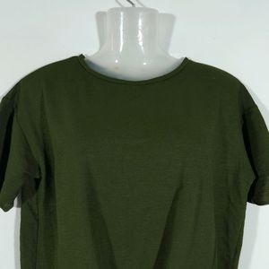 Dark Olive Green Top (Women's)