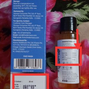 Dermaco 1% Salicylic Acid Gel Facewash Combo