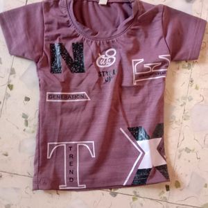 4 Combo Tshirt For 3-6 Month Boy