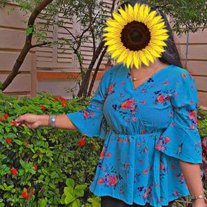 STYLISH FLOWER PRINT TOP