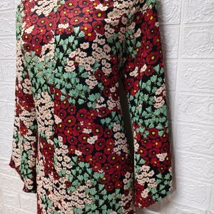 Luxury Fashion Zara Floral Dress 702