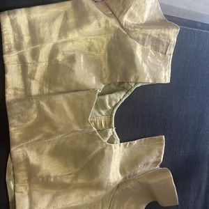 golden blouse