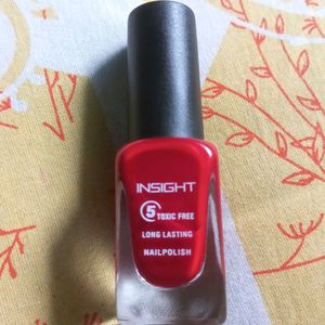 INSIGHT Red Nail Polish💅