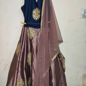 Embroidered Lehnga Dress