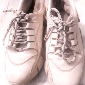 White Sports Shoe For Women