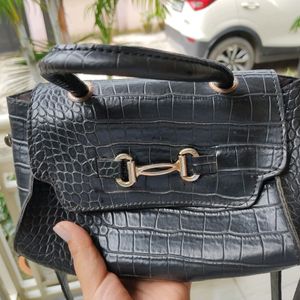 Black Sling Bag