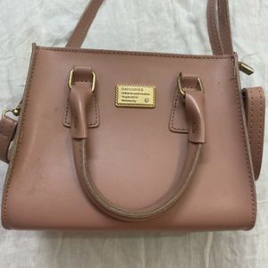 DAVIJONES PINK SLING BAG