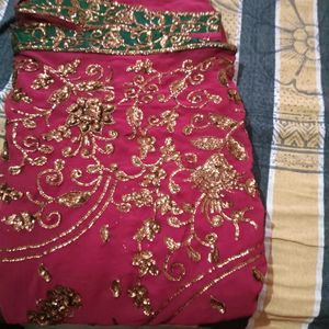 Heavy Squance Work Saree