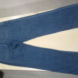 Surplus Blue Straight Fit Jeans for Woman's