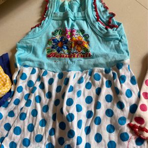 SET OF 6 COTTON FROCKS FOR SUMMER