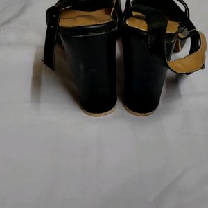 Black Heels (4) Inches