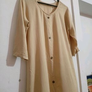 Cream Kurta