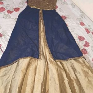 Beautiful Indowestern Dress Skirt With Upper