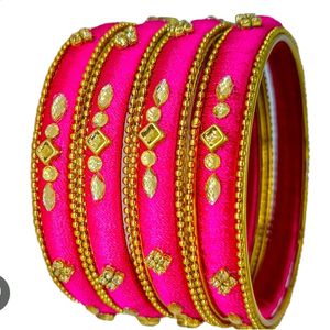 Hand Made Silk Thread Bangles