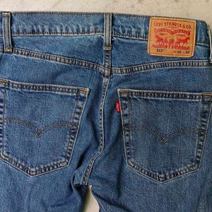 Original Levi's Blue Jeans 32" Waist