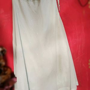 Lehenga With Medium Length Kurti And Dupatta