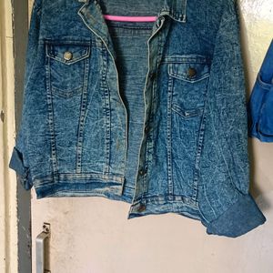 Blue Denim Jacket For Women