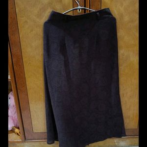 Amazing Side Cut Heigh West Skirt