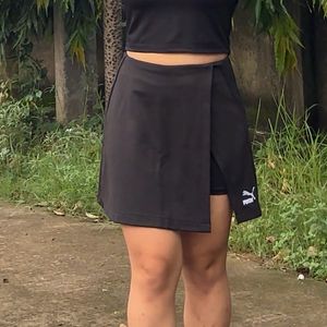 Puma Women Black Skirt