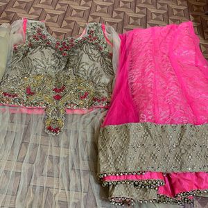 Pink Lehanga Set