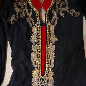 Black Anarkali Suit