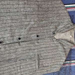 Grey Woollen Waistcoat