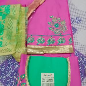 Unstitched Ladies Suit Material