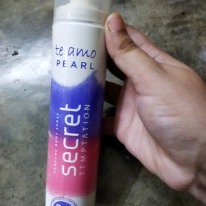 Te Amo Pearl Secret Perfume. Deodorant  For Women