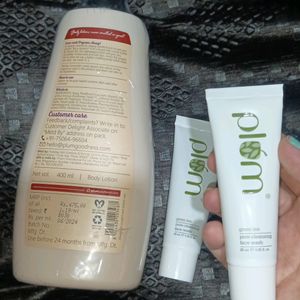 Vanilla Caramello Body Lotion And Face Wash