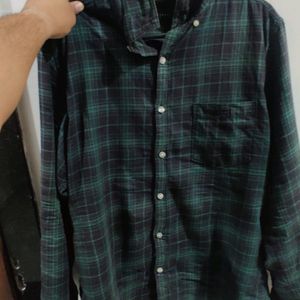 Harvard Green Check Shirt For Men