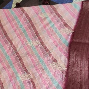 Multi Color Lahariya Saree