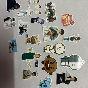 BTS JOURNAL STICKERS AESTHETIC CUTE