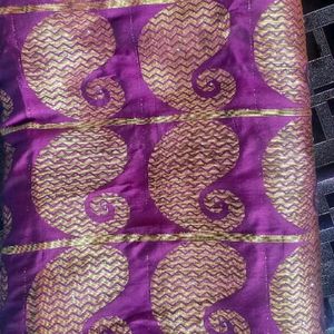 Violet Saree