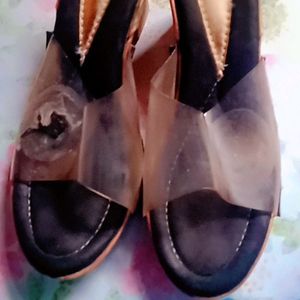 Good Condition Black Heels For Party