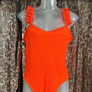 Zara Orange Top