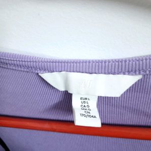 H&M Lilac Top