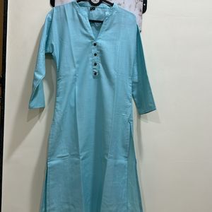 Light Blue Kurti