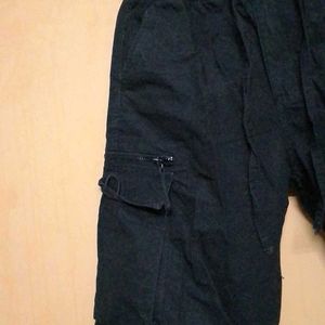 Black Cargo Pants