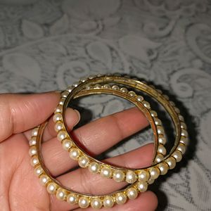 Chain With Bangles And Earrings