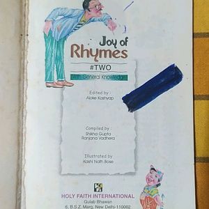 Combo Joy Of Rhymes Book One And Two